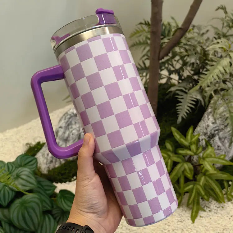 Checkered Tumblers