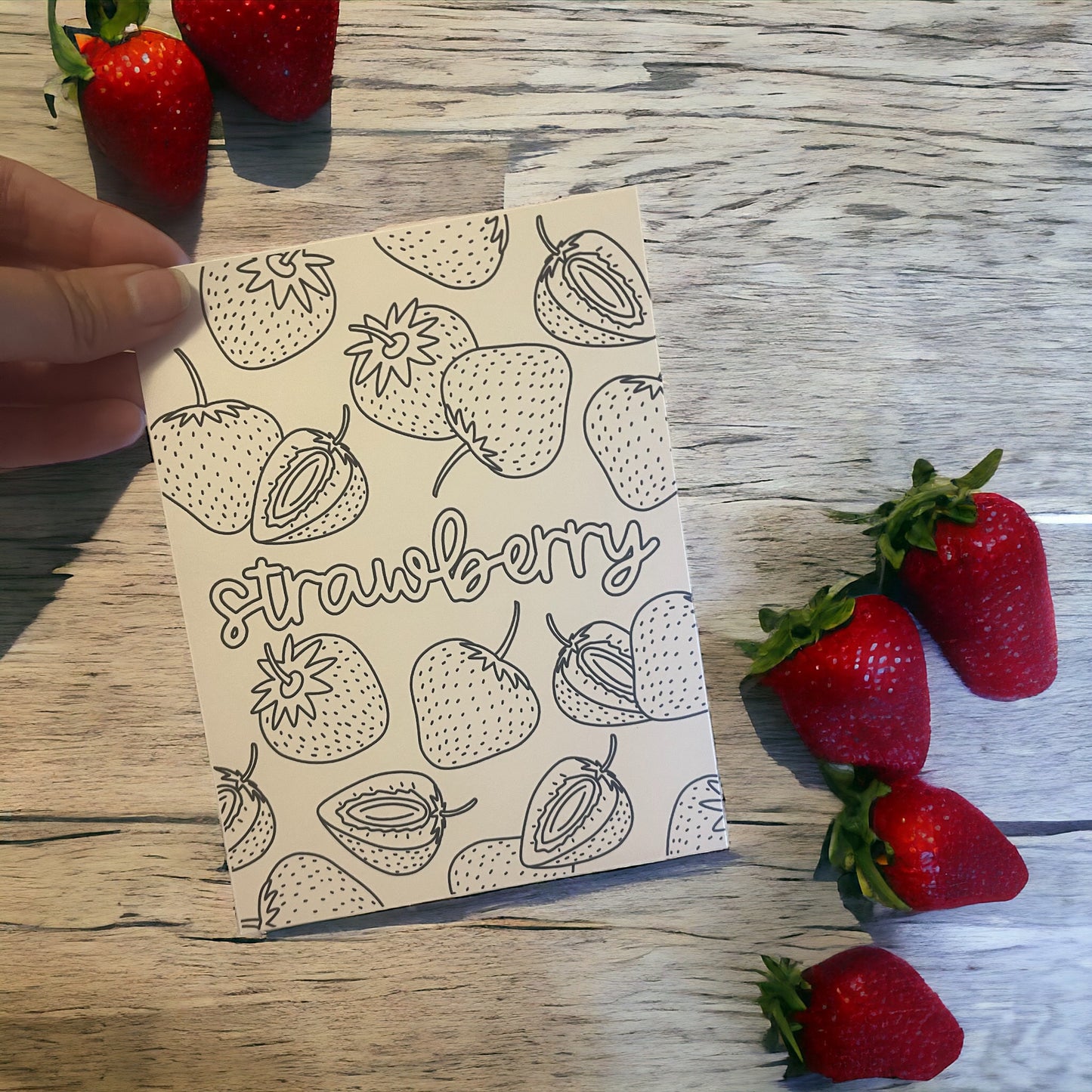 Fruit themed coloring sheets