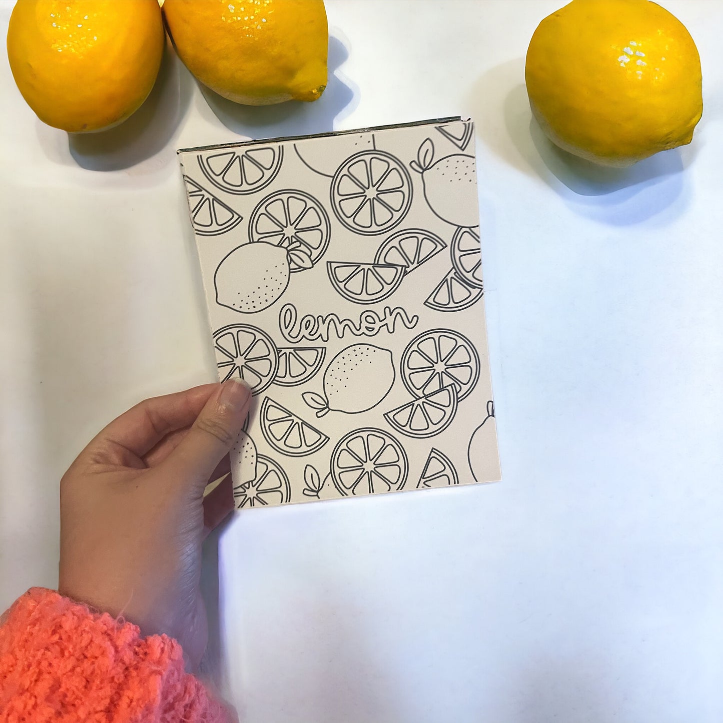 Fruit themed coloring sheets