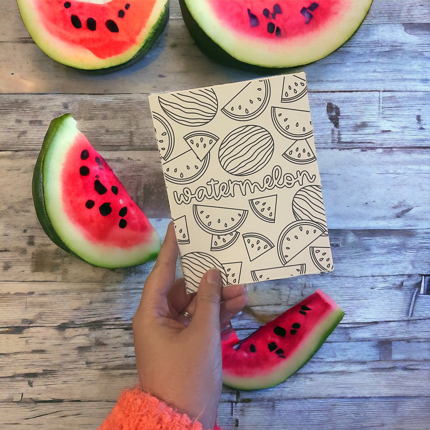 Fruit themed coloring sheets