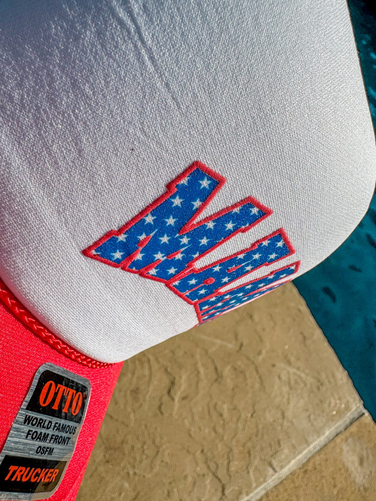 Mama Fourth PUFF Trucker Hat