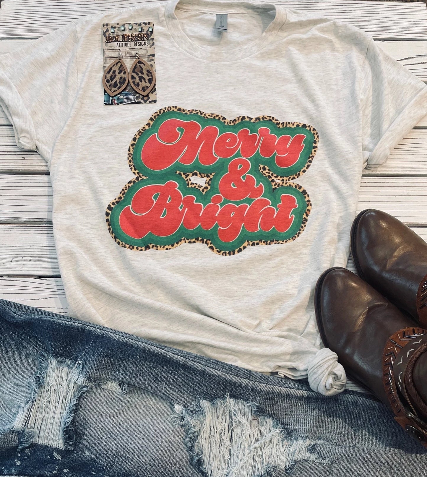 Southern Attitude Christmas Graphic Tees