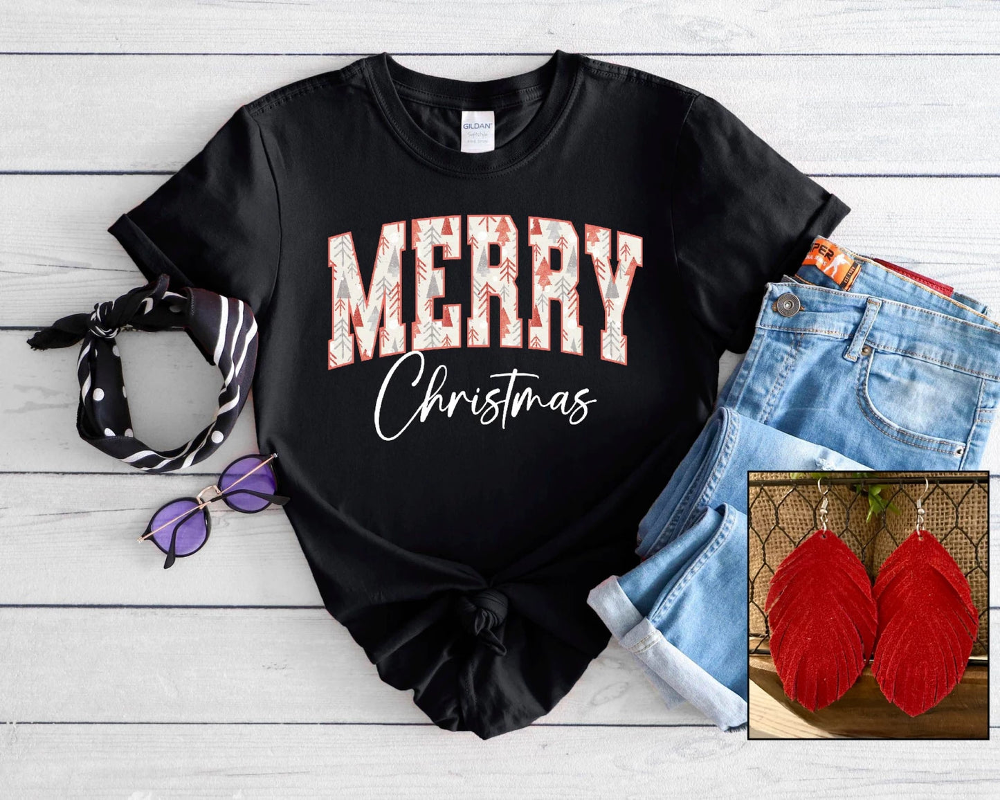 Southern Attitude Christmas Graphic Tees