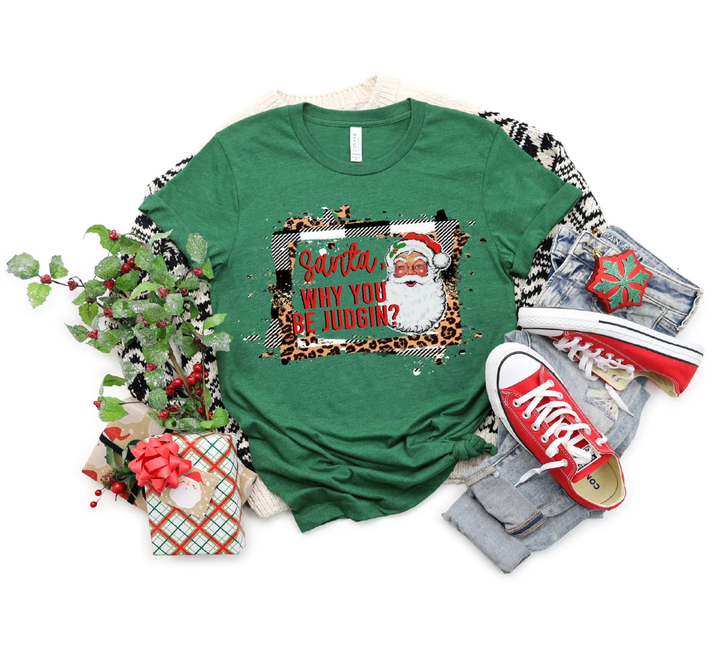 Southern Attitude Christmas Graphic Tees