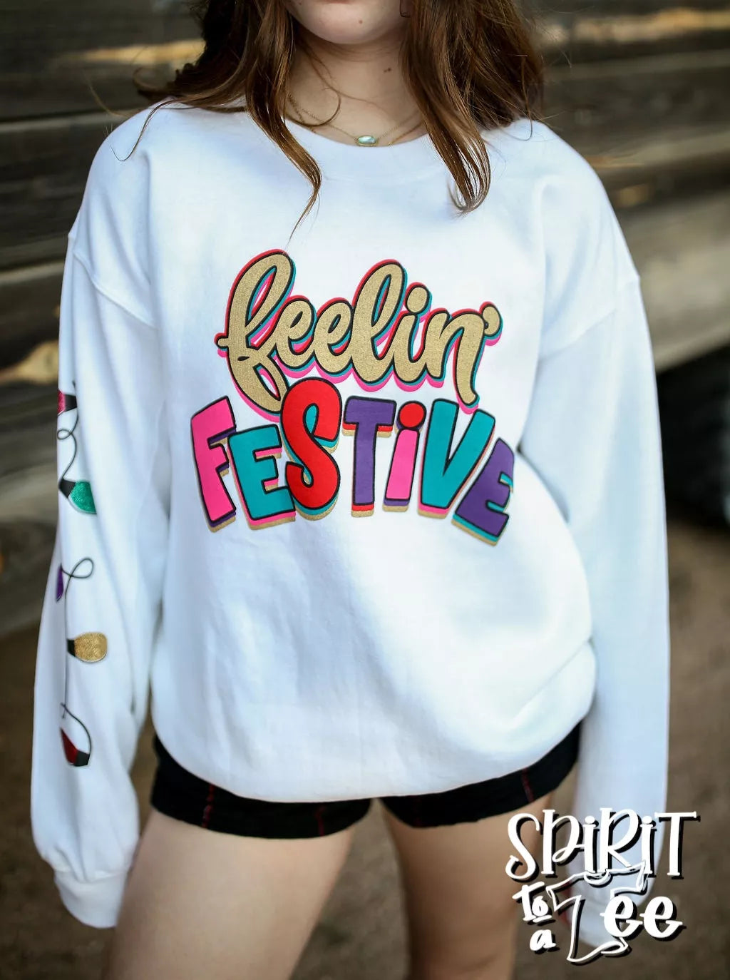 Feelin' Festive Christmas Sweatshirt