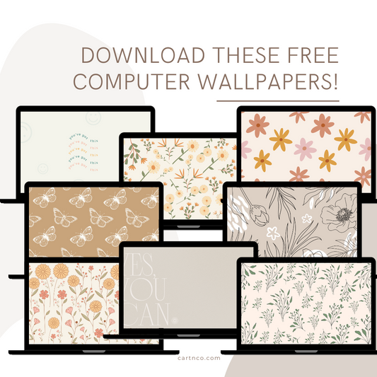 FREEBIE ALERT! Computer wallpapers