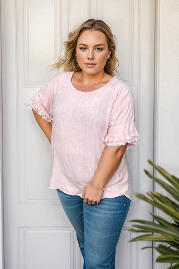 Total Doll - Blush Ruffle Sleeve