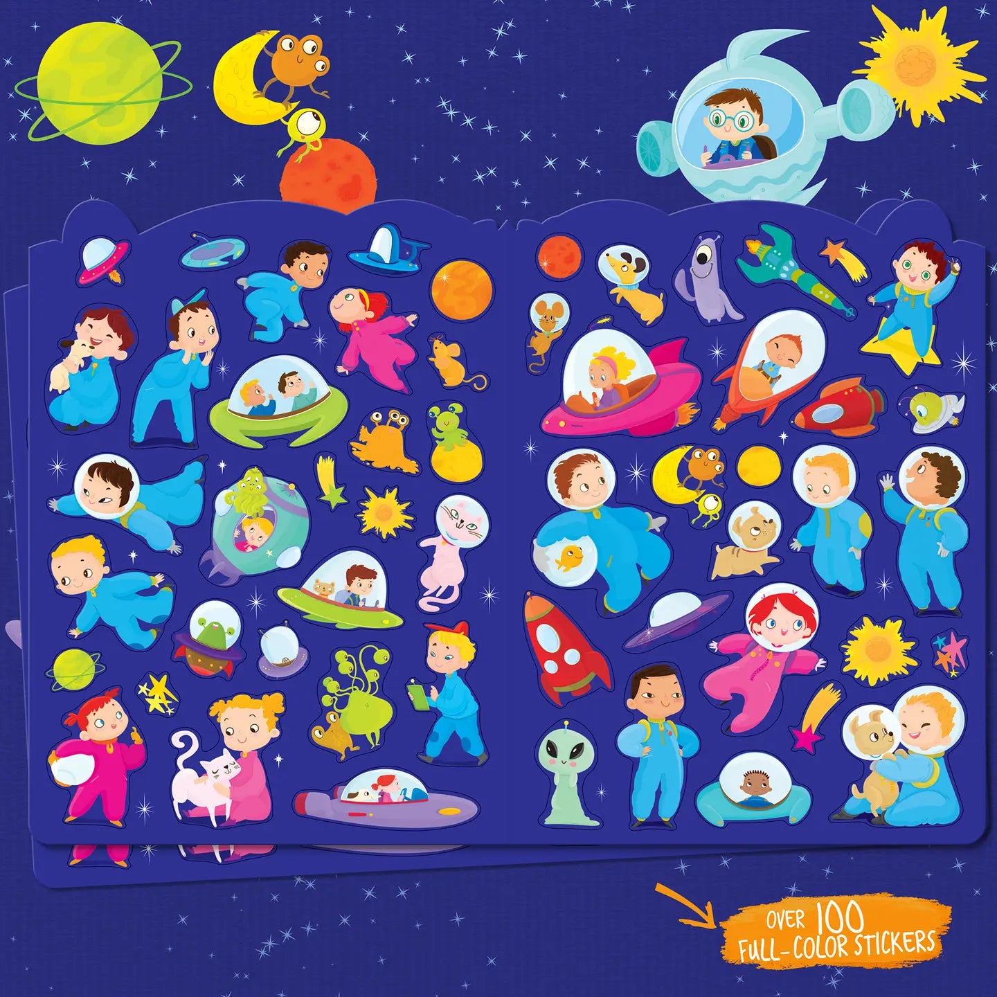 Space Adventure Activity & Coloring Gift Pack For Kids