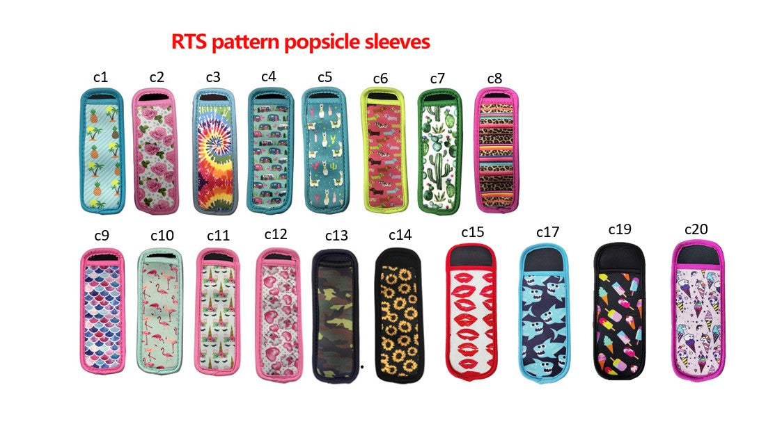 RTS: Neoprene Popsicle Holders-