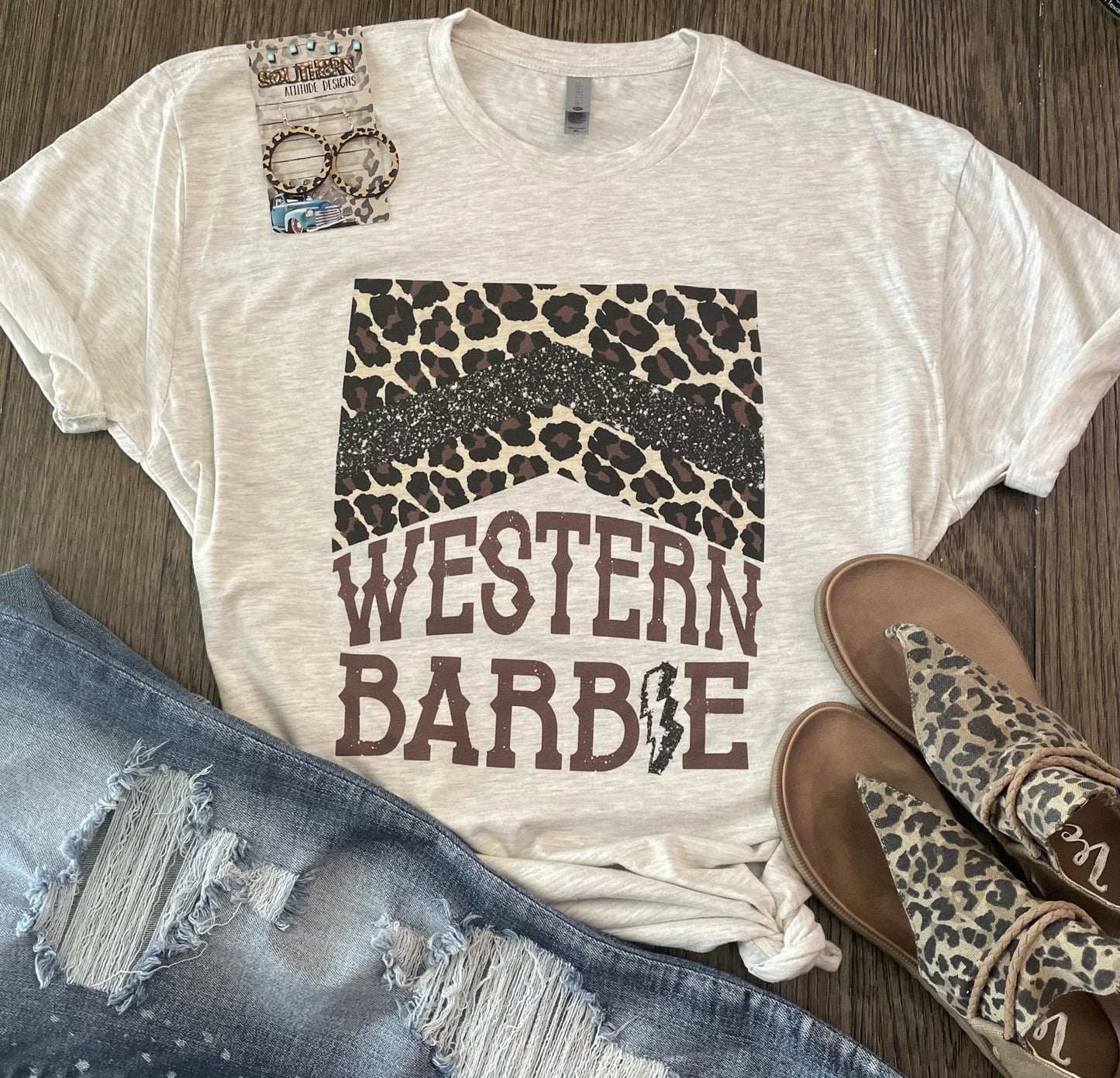 Western Barbie Tee