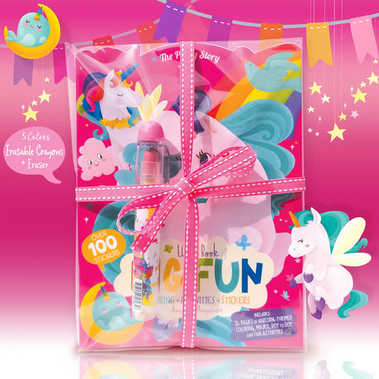 Unicorn Land Stocking Stuffer Coloring Gift Pack For Kids