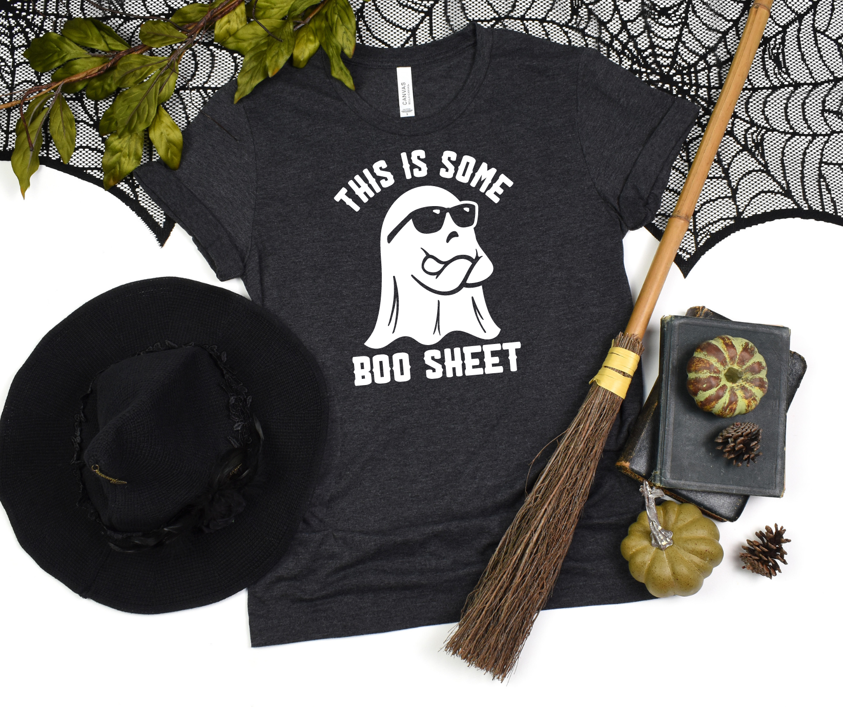 Boo Sheet Graphic Tee - Womens