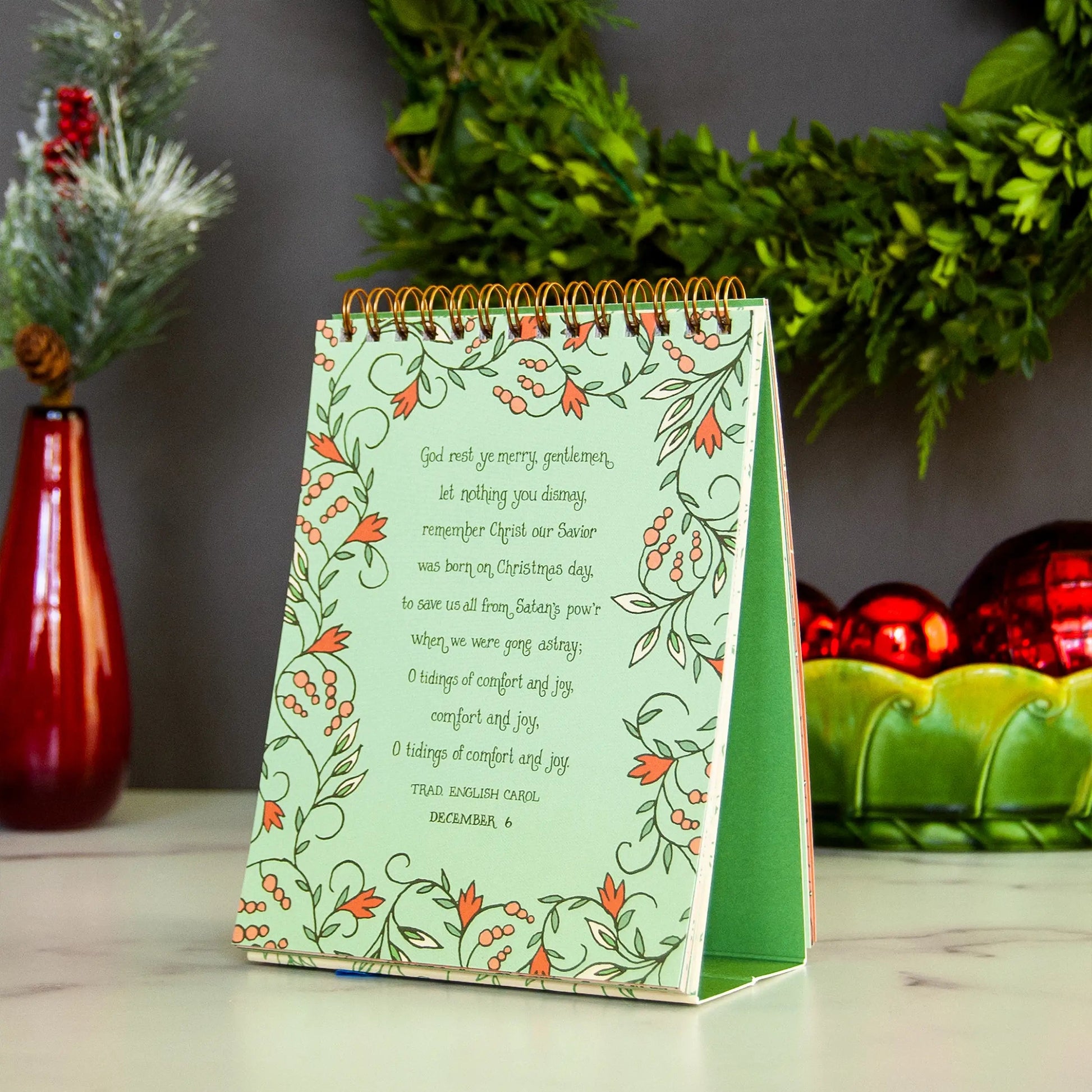 Christmas Carols Calendar - OS - Womens