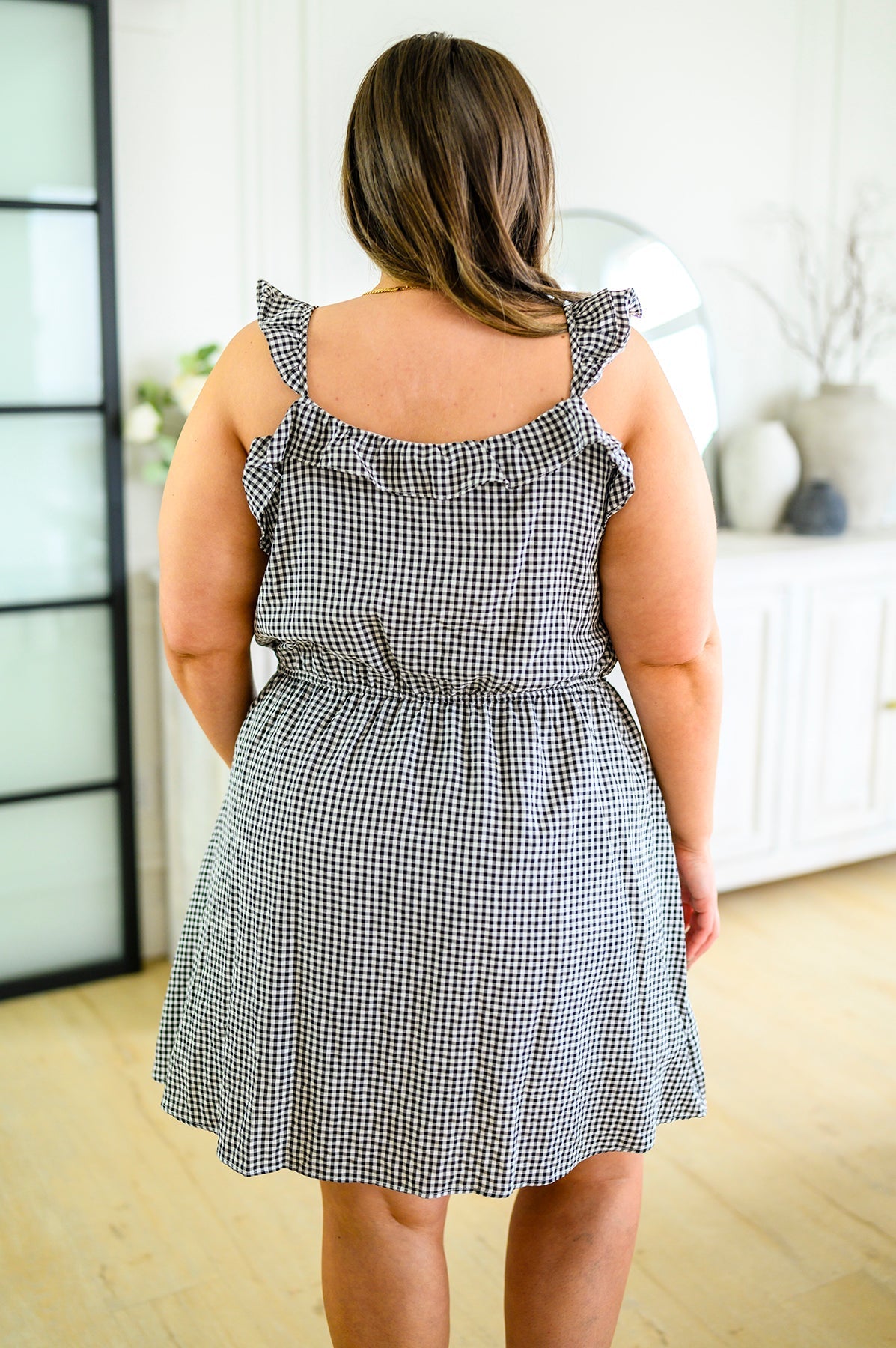 Day Date Gingham Dress - Womens