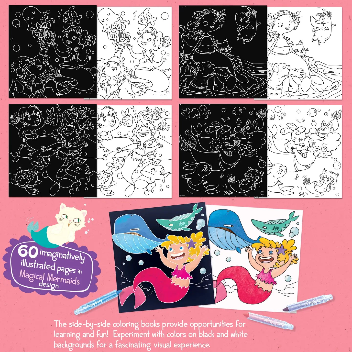 Magical Mermaid Coloring Gift Set