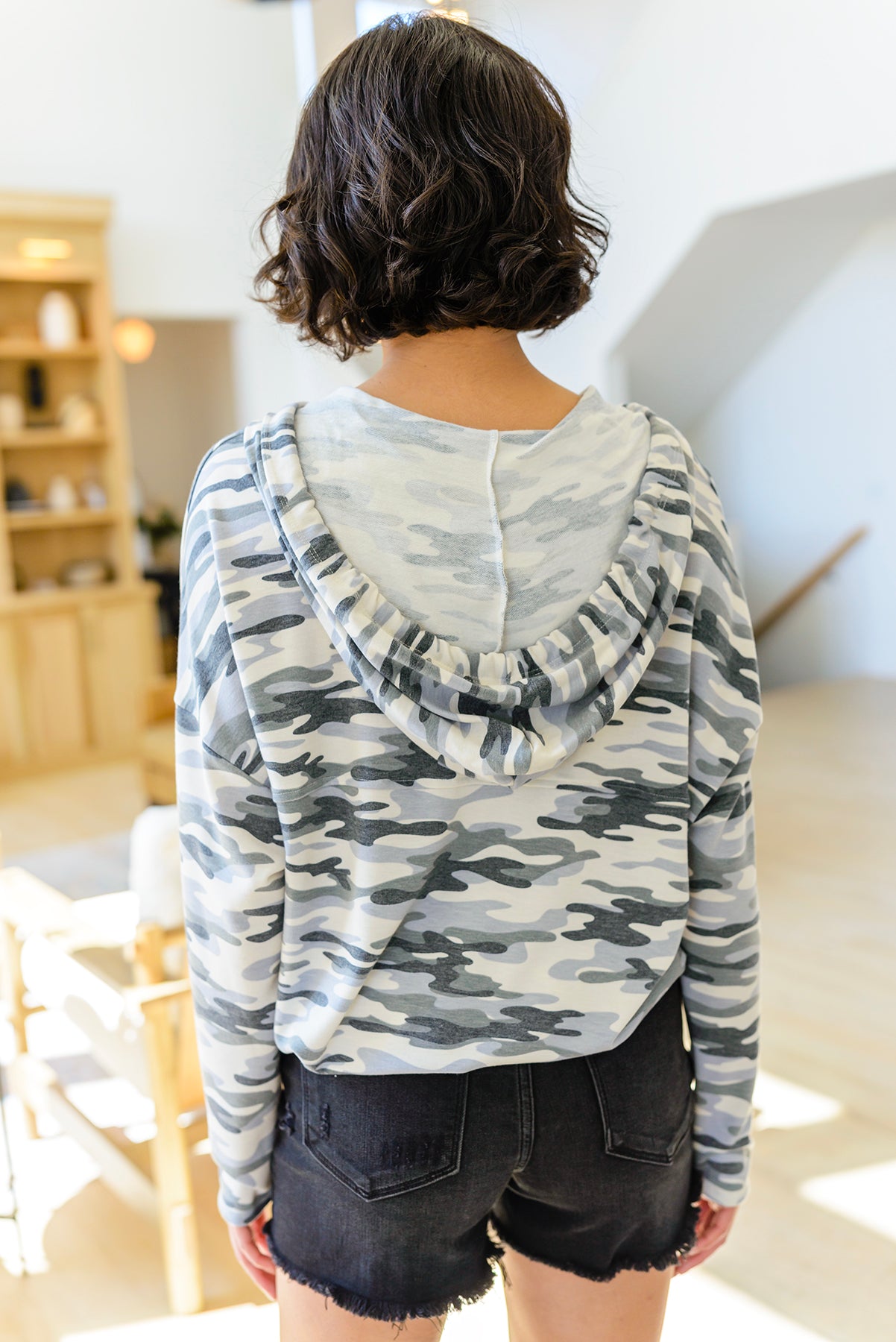 Hide and Seek Camo Hoodie - Womens