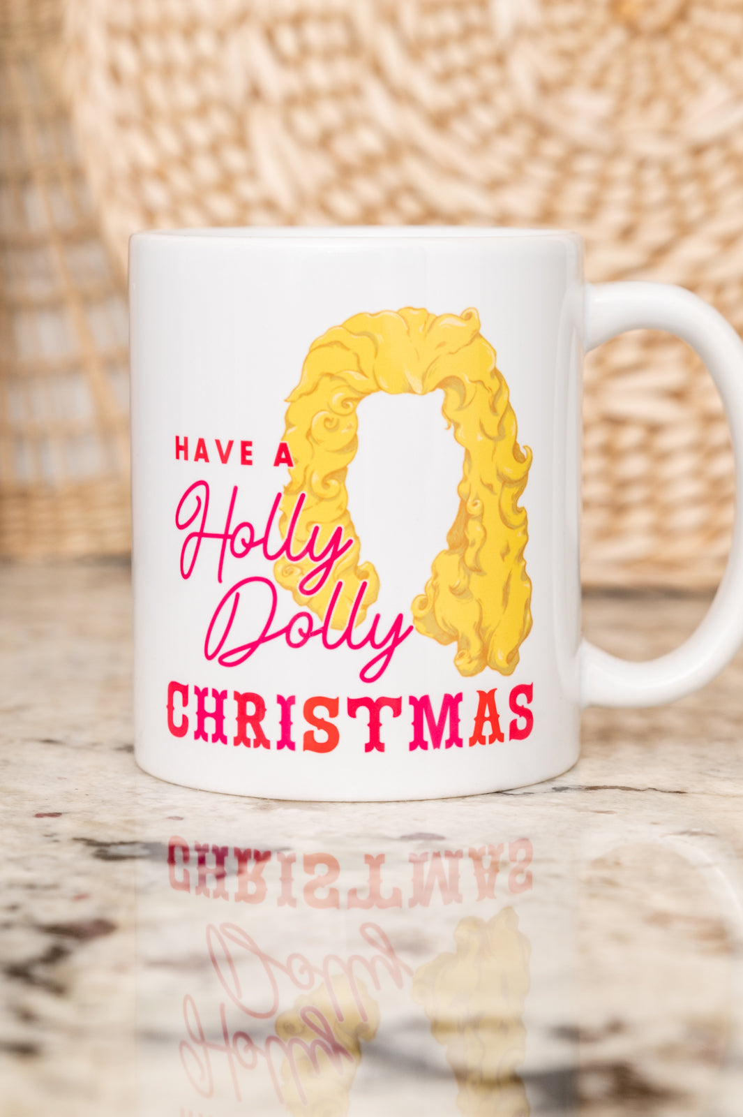 Holly Dolly Christmas Mug - OS - Womens