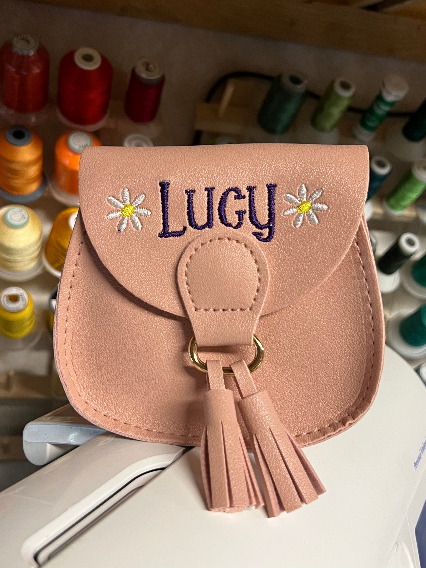 *Custom Embroidered Kids Purses*