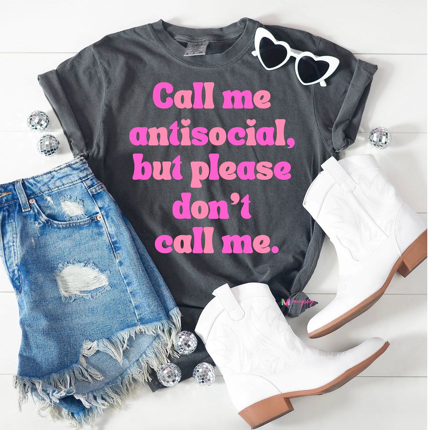 PREORDER: Call Me Antisocial But Please Don’t Call Me Shirt