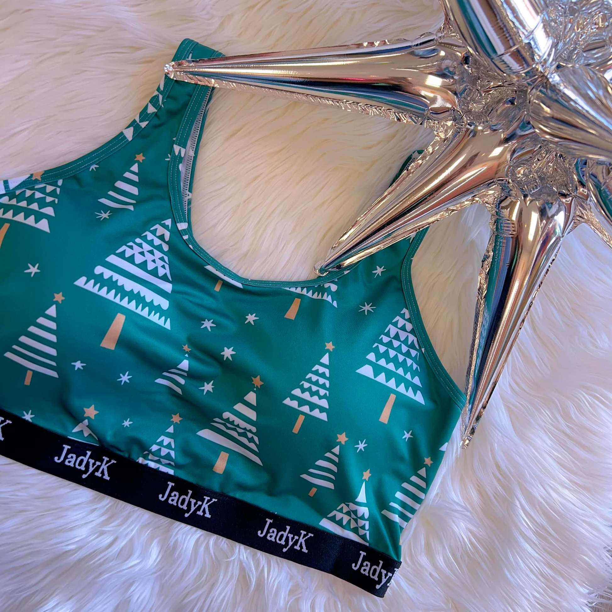 PREORDER: Christmas Arya Bralette in Five Prints - Womens