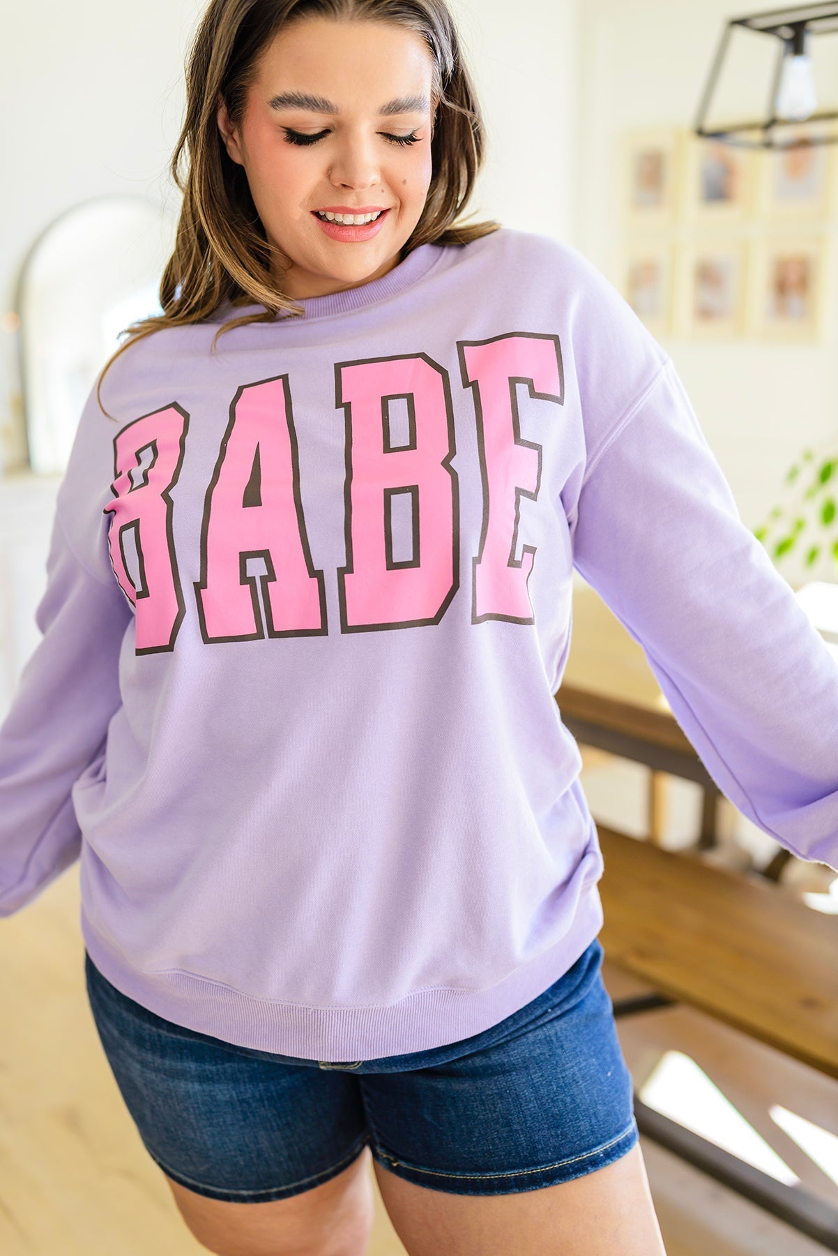 She’s a Babe Sweater - Womens