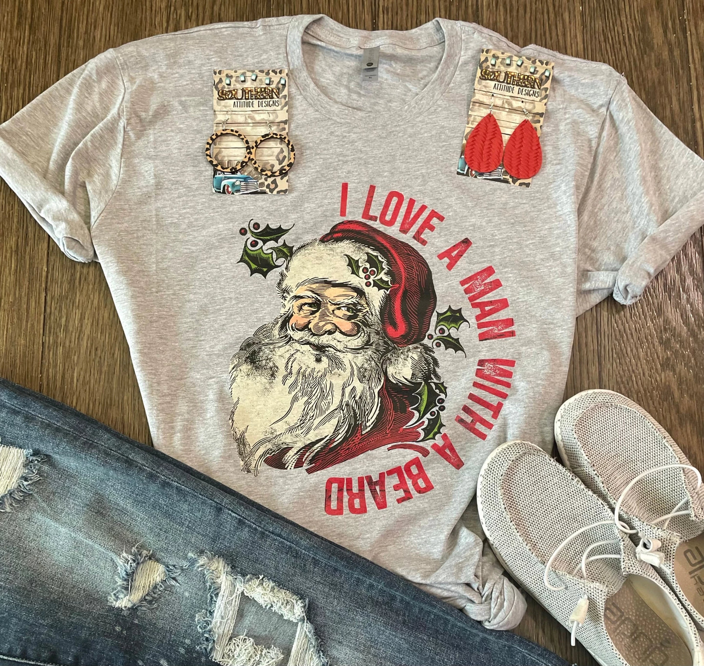 Southern Attitude Christmas Graphic Tees