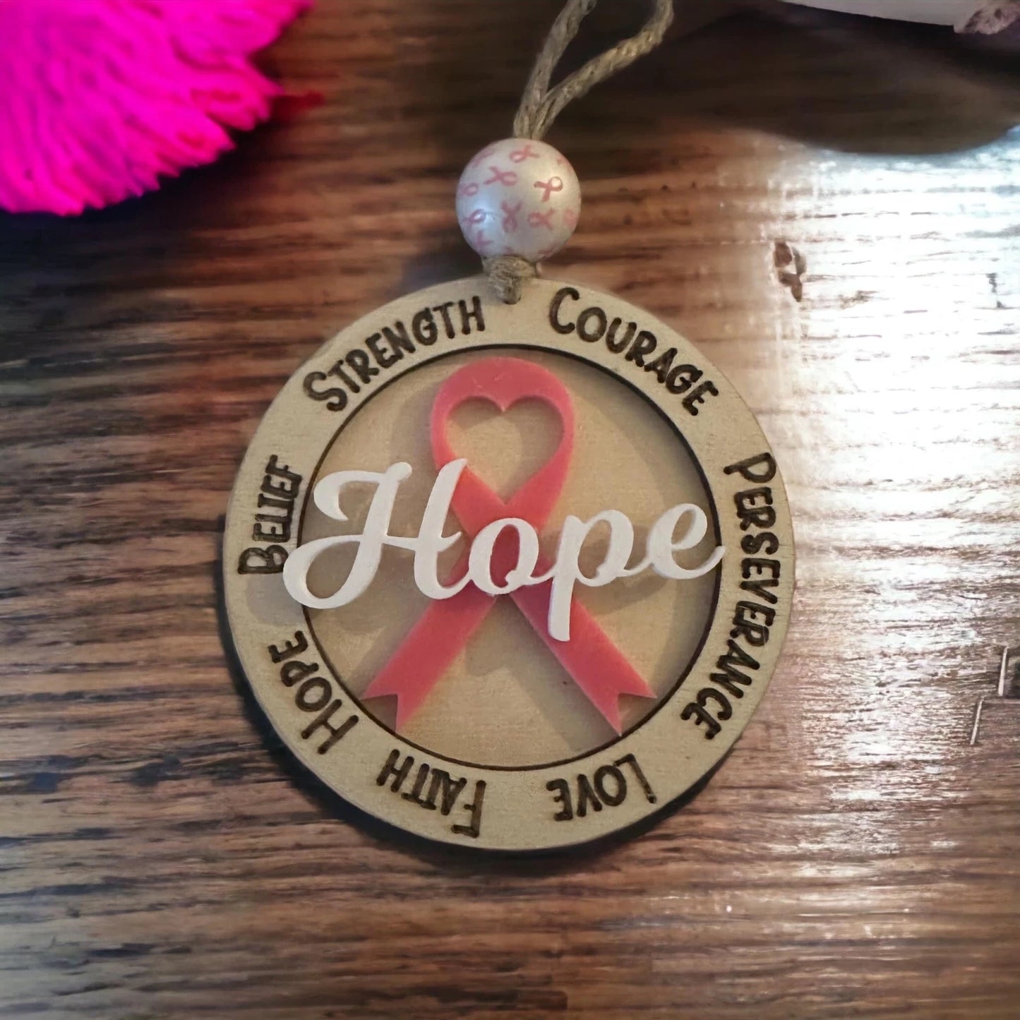 Breast Cancer Ornaments