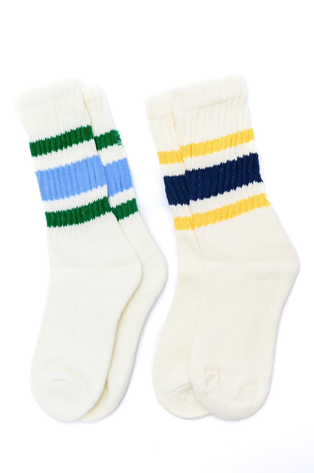 World’s Best Dad Socks in Navy and Yellow - OS - Womens