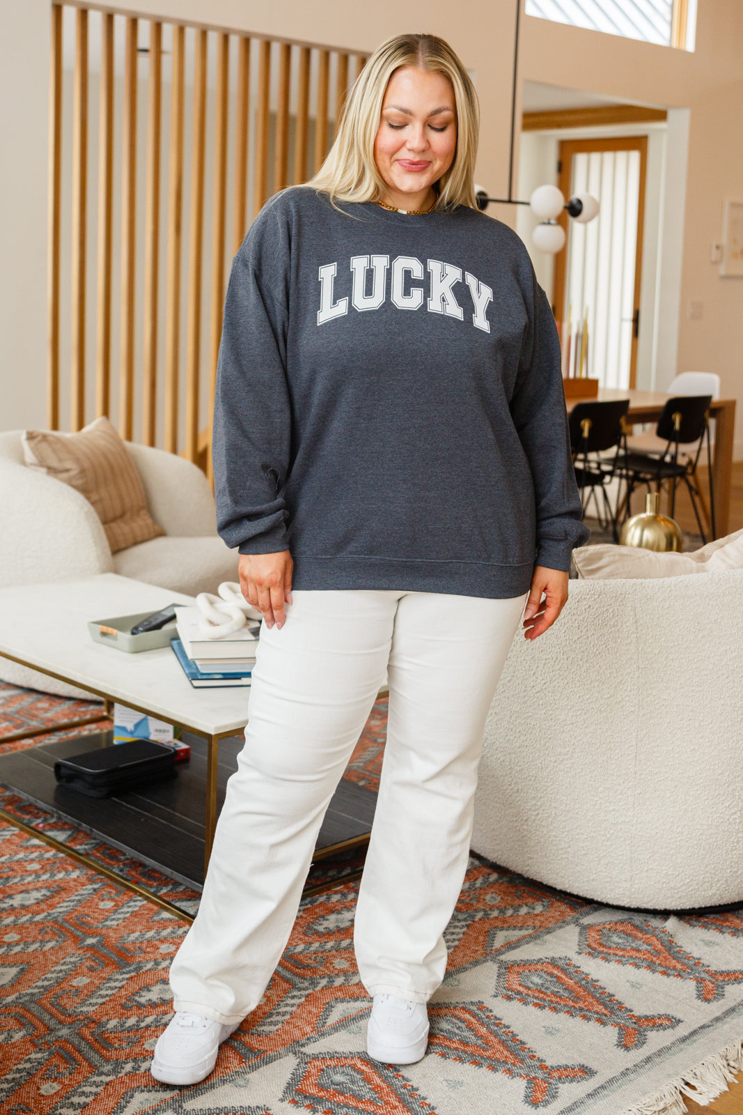 Your Lucky Crew Neck Sweater - Womens